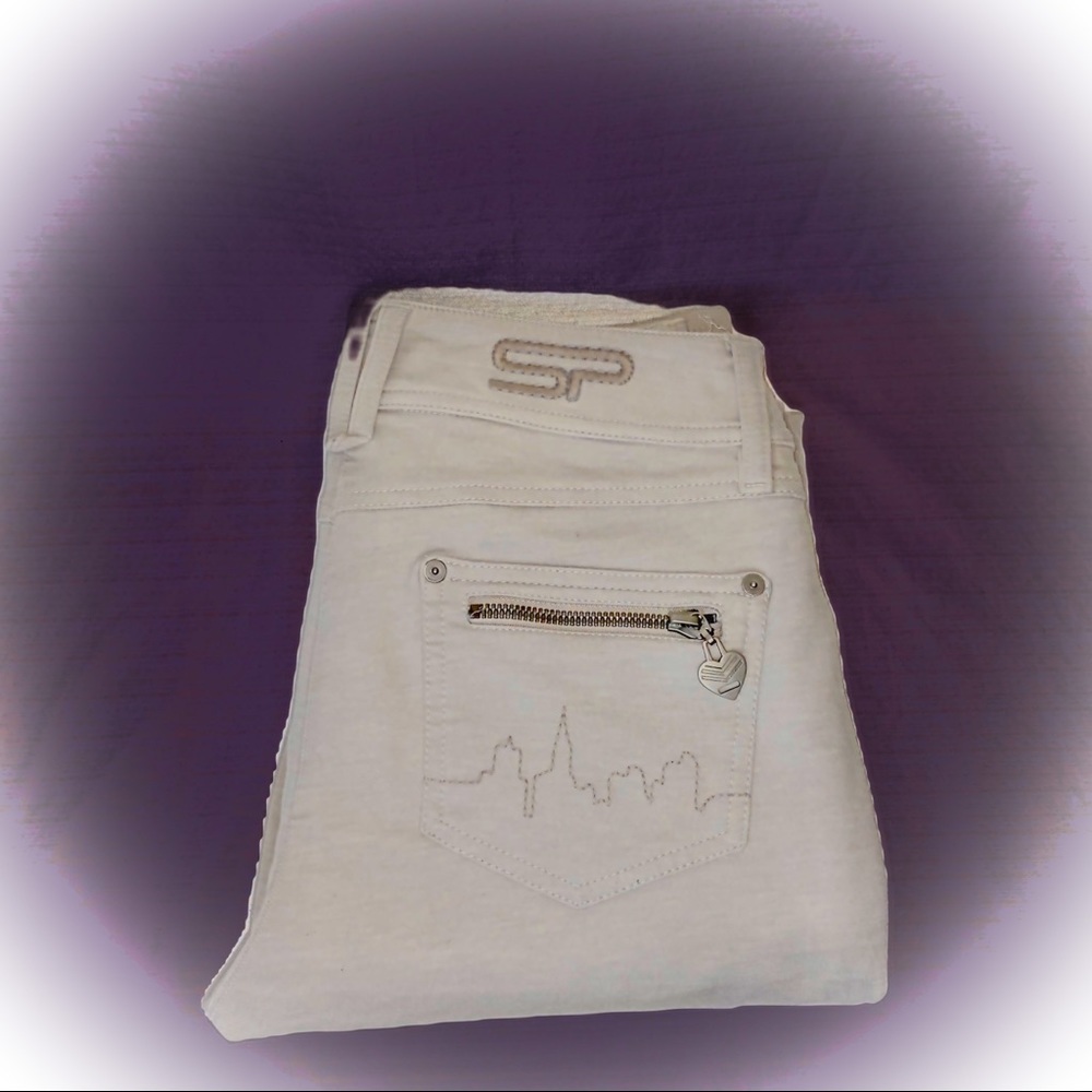 Sportalm CUSTOM Women's Dress Pants Heart zippers